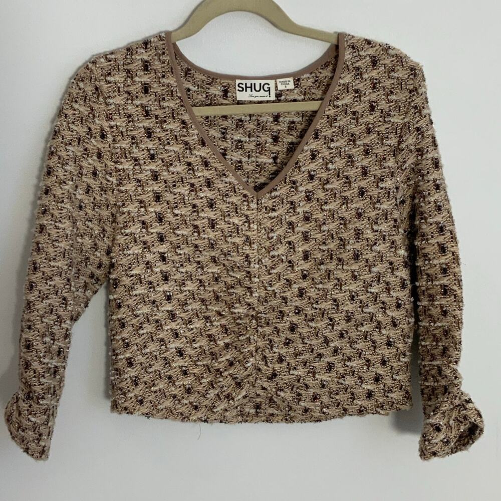 SHUG- Ralph Top- Multi Tweed‎ size small - Picture 2 of 7